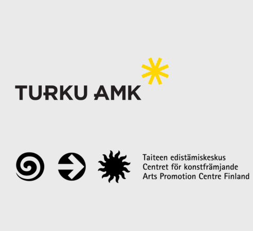 Turun ammattikorkeakoulun ja Taiteen edistämiskeskuksen logot.